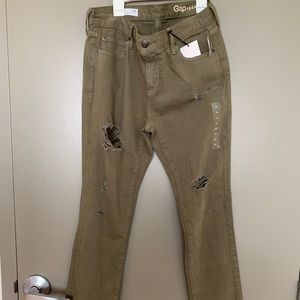 GREEN GIRLFRIEND JEANS